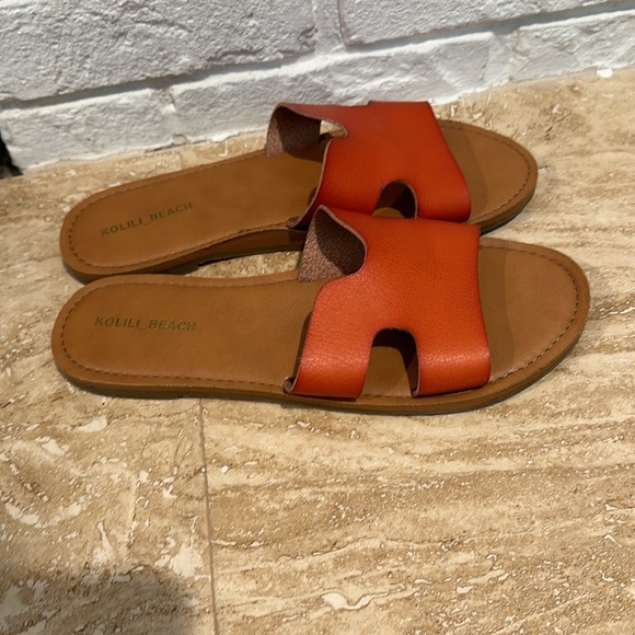 Brown Sandals 8 - Picture 3 of 3